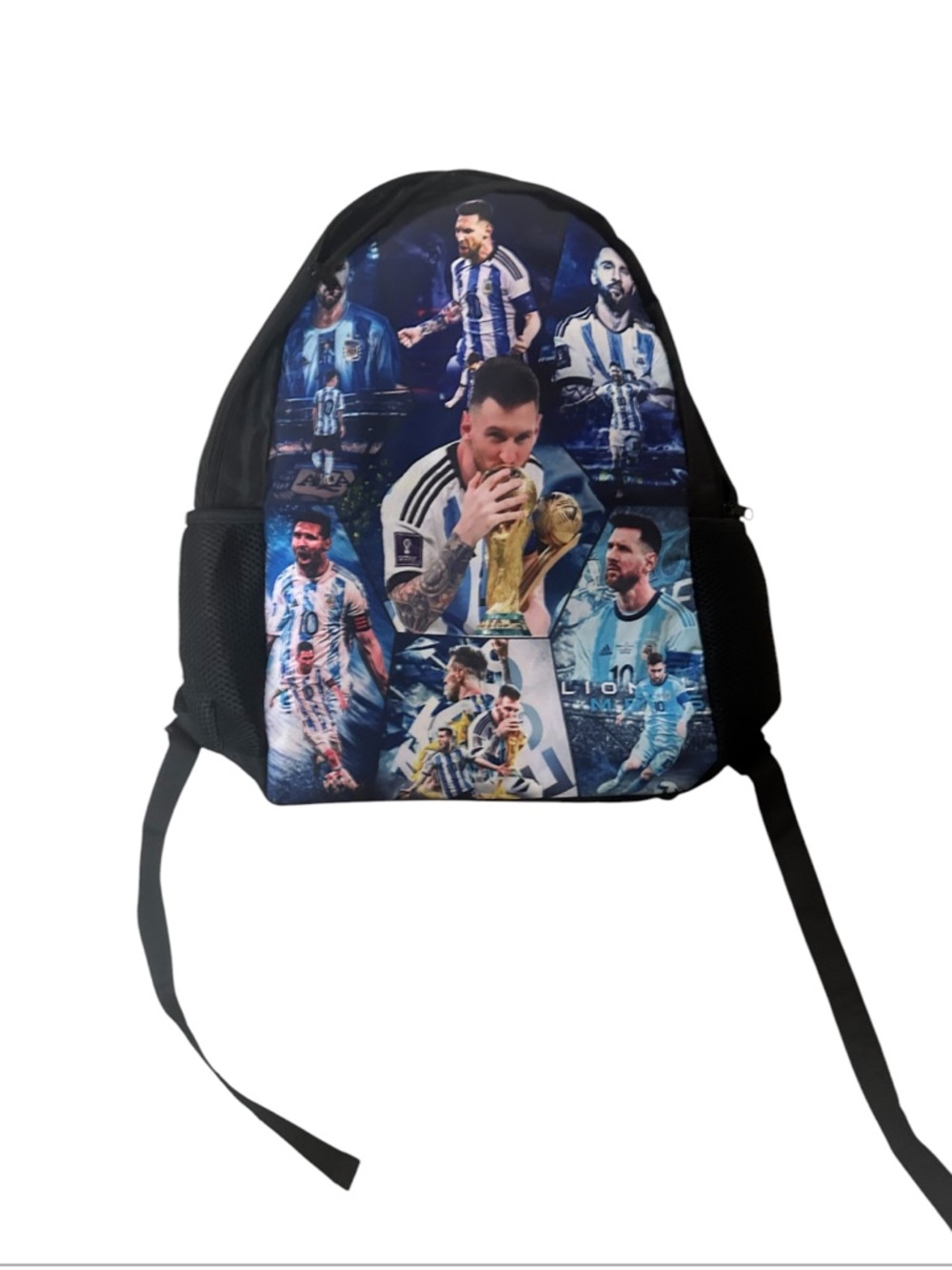 Black and Blue Graphic Men’s Backpack